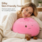 Cuscino Peluche a Forma di Bao 🥟☁️ | Morbido da Abbracciare, per Relax su Divano e Letto | Due Misure e Quattro Colori