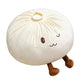Cuscino Peluche a Forma di Bao 🥟☁️ | Morbido da Abbracciare, per Relax su Divano e Letto | Due Misure e Quattro Colori