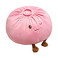 Cuscino Peluche a Forma di Bao 🥟☁️ | Morbido da Abbracciare, per Relax su Divano e Letto | Due Misure e Quattro Colori
