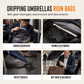 ☔ Custodia Assorbente per Ombrello Pieghevole 💧 | Interno in Ciniglia ad Alto Assorbimento e Zip ✨ | Esterno in Oxford Impermeabile per Borse e Zaini 🎒 | 3 Colori Vivaci