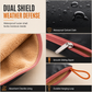 ☔ Custodia Assorbente per Ombrello Pieghevole 💧 | Interno in Ciniglia ad Alto Assorbimento e Zip ✨ | Esterno in Oxford Impermeabile per Borse e Zaini 🎒 | 3 Colori Vivaci
