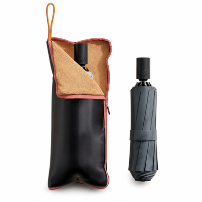 ☔ Custodia Assorbente per Ombrello Pieghevole 💧 | Interno in Ciniglia ad Alto Assorbimento e Zip ✨ | Esterno in Oxford Impermeabile per Borse e Zaini 🎒 | 3 Colori Vivaci