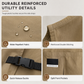 🍳 Grembiule da Lavoro a Gilet Impermeabile ✨ | Design Ergonomico Senza Trazione sul Collo 🦺 | Tessuto Idrorepellente e Antimacchia 💧 | Cinghie Regolabili e Tasche, 5 Colori 🍽️