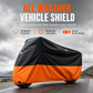 🏍️Telo Coprimoto Impermeabile per Tutte le Stagioni 🌧️ | Tessuto Oxford Anti-UV con Fori per Lucchetto e Strisce Riflettenti 🔒✨ | Antivento con Fibbia | Taglie M-4XL