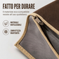 🥔 Sacchetto Oscurante Porta Patate e Verdure ✨ | Barriera Anti-Luce che Rallenta la Germogliazione 🌱 | Cerniera Laterale ad Accesso Rapido ↘️ | 46x25,5x30,5 cm