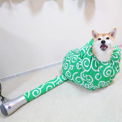 🐾 Sacco Asciugatore Rapido per Cani e Gatti 🐕 | Asciugatura ad Aria Calda a Mani Libere 💨 | Antifreddo e Trattiene i Peli Volanti | Taglie S-2XL