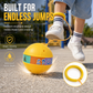 🤸 Palla Salterina da Caviglia con Luci LED ✨ | Anello Morbido per Equilibrio e Coordinazione 🏃 | Ruota Luminosa a Induzione Senza Batterie 🌟 | Gioco Attivo Bimbi in 3 Colori 🧒