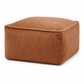 🛋️ Pouf Poggiapiedi Contenitore Salvaspazio ✨ | Fodera Riempibile con Vestiti e Coperte 🧺 | Supporto Robusto Fino a 100 kg con Zip Ampia 🛡️ | Lavabile 45×45×23 cm in 10 Colori 🎨