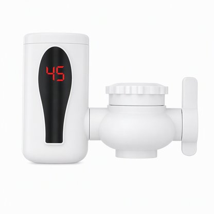 🚰 Rubinetto Elettrico Riscaldamento Istantaneo ✨ | Acqua Calda Immediata 3000W con Display LED 🌡️ | Doppio Flusso Caldo e Freddo per Cucina 💧 | Presa 220V EU, Facile Montaggio 🔌