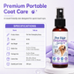 🐶 Spray Districante e Lisciante per Cani e Gatti 🐱 | Scioglie Nodi e Pelo Infeltrito Senza Dolore 🌿 | Formula Senza Risciacquo Lucentezza e Morbidezza, 50ml ✨