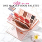 💄 Palette Trucco All-in-One a Forma di Libro ✨ | 48 Colori per Viso, Occhi e Labbra 💋 | Ombretti, Fard, Illuminanti e Rossetti 🎨 | Finiture Opache, Perlate e Glitterate