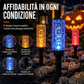 ☀️ Luci Solari da Giardino a Picchetto a Bolla di Cristallo ✨ | 8 Modalità con Sensore Crepuscolare 🌙 | Impermeabili IP54 per Vialetti, Aiuole e Feste all'Aperto 🌿