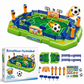 ⚽ Mini Calcetto da Tavolo per 2 Giocatori 🏆 | Flipper a Molla e Campanello Gol 🔔 | Segnapunti Integrato in ABS 🎯 | Gioco Interattivo per Bambini e Famiglia 👨‍👩‍👧‍👦