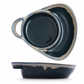 🍽️ Piatto da Forno in Ceramica con Scomparti Divisi ✨ | Separa Salse e Snack Senza Mescolare i Sapori 🥣 | Design Vintage con Manico Ergonomico 🏺 | Forno e Microonde 20.5cm 🥧