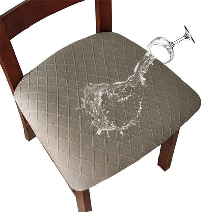 🪑 Copriseduta Elasticizzato Impermeabile per Sedie da Pranzo 💧 | Jacquard Idrorepellente con Cinghie Elastiche a Clip 🛡️ | Protegge da Macchie, Liquidi e Graffi, Lavabile ✨