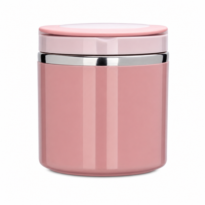 🍱 Portapranzo Termico in Acciaio Inox 316L da 630ml ✨ | Contenitore Ermetico Antiperdita con Maniglia Pieghevole 🔒 | Mantiene il Cibo Caldo per Ufficio, Lavoro e Scuola 🍲💼