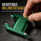 ⌚ Pinza di Precisione a V per Anse a Molla Orologi 🔧 Strumento Professionale con Scala Millimetrica & Punte Sostituibili | Rimozione Cinturino Antigraffio in Alluminio 🛠️