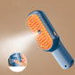 🐱 Spazzola Spray a Vapore per Cani e Gatti 🐶 | Tecnologia Nano-Nebbia Anti-Peli Volanti 💨 | 84 Denti Morbidi in TPE Massaggiante 💆 | Toelettatura 3 in 1 Ricaricabile USB ✨