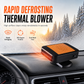 🚗 Termoventilatore e Sbrinatore Portatile per Auto 12V ❄️🔥 | Riscaldamento Rapido e Base Girevole a 360° 🔄 | Modalità Caldo/Freddo | Antiappannante Parabrezza Sicuro 💨
