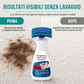 🧼 Smacchiatore Schiumogeno a Secco per Tessuti e Tappeti 🧽 | Spazzola Integrata Senza Acqua ✨ | Elimina Macchie Ostinate e Odori Animali per Divani, Materassi e Auto 🛋️🐾