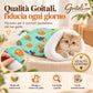 🐱 Cuccia Sacco Nanna Morbido per Gatti e Cani Piccoli | Interno in Soffice Peluche Termico e Design Avvolgente a 360° | Tasca Semi-Chiusa Calda e Lavabile in Lavatrice 🐾