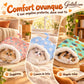 🐱 Cuccia Sacco Nanna Morbido per Gatti e Cani Piccoli | Interno in Soffice Peluche Termico e Design Avvolgente a 360° | Tasca Semi-Chiusa Calda e Lavabile in Lavatrice 🐾