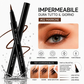 👁️ Penna Eyeliner Liquido Waterproof 24H 🖊️ | Punta Ultra-Fine Anti-Sbavatura a Prova di Sudore e Acqua ✨ | Tratto Preciso Intenso per Occhi Sensibili in Nero e Marrone 🖤🤎
