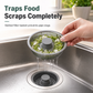🚰 Tappo Pop-Up Lavello Cucina con Cestello Filtro Anti-Intasamento | Chiusura Ermetica a Pressione Antiodore in Acciaio Inox | Universale Drop-In per Scarico Lavello 🍽️