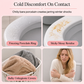 🚽 Copriwater Termico Adesivo Elettrostatico (1 Coppia) ❄️ | Morbido Velluto Caldo Lavabile e Riutilizzabile ✨ | Senza Colla Anti-Residuo e Universale Sagomabile (33,5x8 cm) 🌸