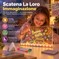 🎨 Tavoletta Luminosa da Disegno in Acrilico con LED per Bambini ✨ Lavagna Trasparente Riscrivibile e Cancellabile | Luce Notturna da Comodino USB con Pennarelli Colorati 🌙