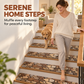 🪜 Tappetini Antiscivolo per Gradini Scale in Diatomee 4 Pezzi 🐾 | Motivo Ciottoli 3D Assorbente e Insonorizzante 🔇 | Base in Gomma Grip Senza Colla per Gradini in Legno ✨🏡