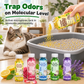 🐱 Granuli Deodoranti per Lettiera Gatto 100ml 🌸 | Assorbe Odori di Ammoniaca alla Radice ✨ | Perle Profumate Naturali a Rilascio Prolungato in 5 Fragranze 🐾🌿
