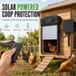 🐔 Porta Automatica per Pollaio Solare a Serranda ☀️ | Sensore Anti-Schiacciamento e Telecomando ✨ | 4 Modalità Timer/Luce Impermeabile IP67 Anti-Predatori (30x17 cm) 🛡️🦊