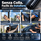 🚗 Pellicola Oscurante per Vetri Auto e Casa ☀️ | Adesione Statica Senza Colla ✨ | Blocco UV 99% Isolamento Termico e Privacy Diurna | Rotolo 50x300 cm con Kit Montaggio 🪟