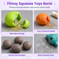 🎨 Kit Fai-da-Te Palline Antistress Squishy in Argilla 🔮 | Gusci Elastici Anti-Scoppio e Ritorno Lento ✨ | Giocattolo Creativo Sensoriale per Bambini e Ragazzi 👐🌈