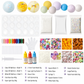 🎨 Kit Fai-da-Te Palline Antistress Squishy in Argilla 🔮 | Gusci Elastici Anti-Scoppio e Ritorno Lento ✨ | Giocattolo Creativo Sensoriale per Bambini e Ragazzi 👐🌈