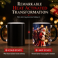 🎅 Tazza Magica Natalizia Termosensibile che Cambia Colore ✨ Mug in Ceramica con Babbo Natale al Calore ☕ | Capacità 350ml Manico a C | Regalo di Natale per Caffè e Cioccolata 🎄