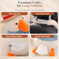 🦆 Porta Fazzoletti in Peluche a Papera 🧻 Dispenser Salviette Multiuso da Appendere o Tavolo | Morbido e Lavabile con Cerniera | Decorazione Dolce per Casa, Camera e Auto ✨
