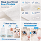 🐾 Salviette Detergenti Occhi per Cani e Gatti ✨ Rimuove Macchie da Lacrime e Cispe | Formula Naturale Senza Bruciore | Tessuto a Trama Perlata Confezione Tascabile 10 Pezzi 🐶🐱