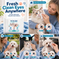 🐾 Salviette Detergenti Occhi per Cani e Gatti ✨ Rimuove Macchie da Lacrime e Cispe | Formula Naturale Senza Bruciore | Tessuto a Trama Perlata Confezione Tascabile 10 Pezzi 🐶🐱
