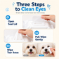 🐾 Salviette Detergenti Occhi per Cani e Gatti ✨ Rimuove Macchie da Lacrime e Cispe | Formula Naturale Senza Bruciore | Tessuto a Trama Perlata Confezione Tascabile 10 Pezzi 🐶🐱