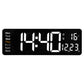 🕔🌡️ Orologio Digitale da Parete 13”/16” – Display Temperatura, Data, Giorno, Luminosità Automatica 10 Livelli, Telecomando, Cavo 3,5m – 11 Varianti 🏠✨