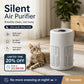🌬️🏠 Purificatore d’Aria Compatto Silenzioso – Filtrazione Multistrato, Copertura 30-50m², Risparmio Energetico, 1 Tasto – Ideale per Peli, Polvere & Allergie 🐾✨