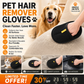 🧤 Guanto Levapeli a Doppia Faccia per Cani e Gatti | Setole in Silicone Morbido per Toelettatura e Massaggio | Riutilizzabile per Divani, Vestiti e Sedili Auto 🐾🐱🐶