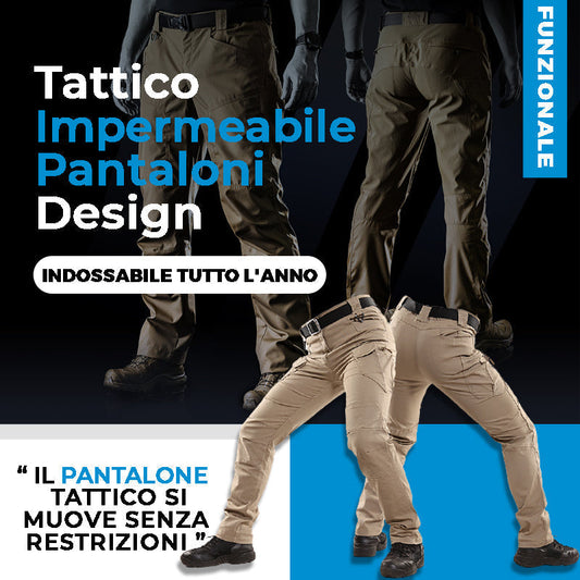 Pantaloni impermeabili per attività all\'aperto