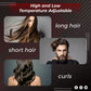 Portatile Pettine Arricciacapelli & Piastra Per Capelli