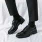 Scarpe da uomo in pelle casual da lavoro con stampa coccodrillo alla moda（spedizione gratuita）