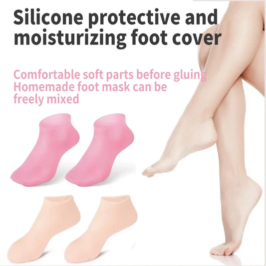 Maschera piedi idratante Calzini protettivi ed esfolianti in silicone