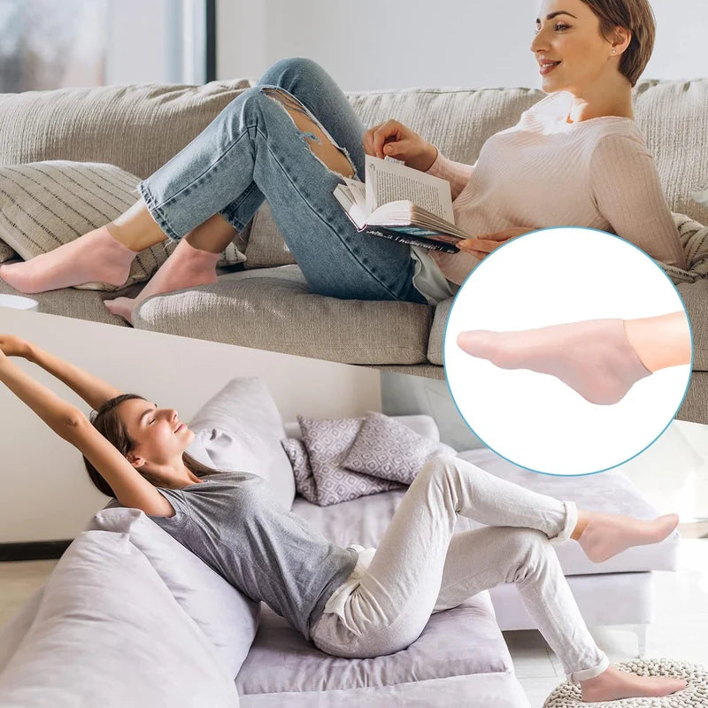 Calze Protesiche in Silicone per Amputati Sotto il Ginocchio, Parte per Protesi di Gamba, Arti Artificiali Calze Protesiche in Silicone per Amputati Sotto il Ginocchio, Parte per Protesi di Gamba, Arti Artificiali