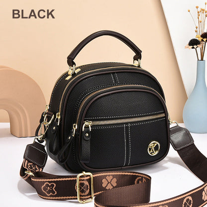Versatile borsa crossbody in pelle PU - con tracolla larga e regolabile